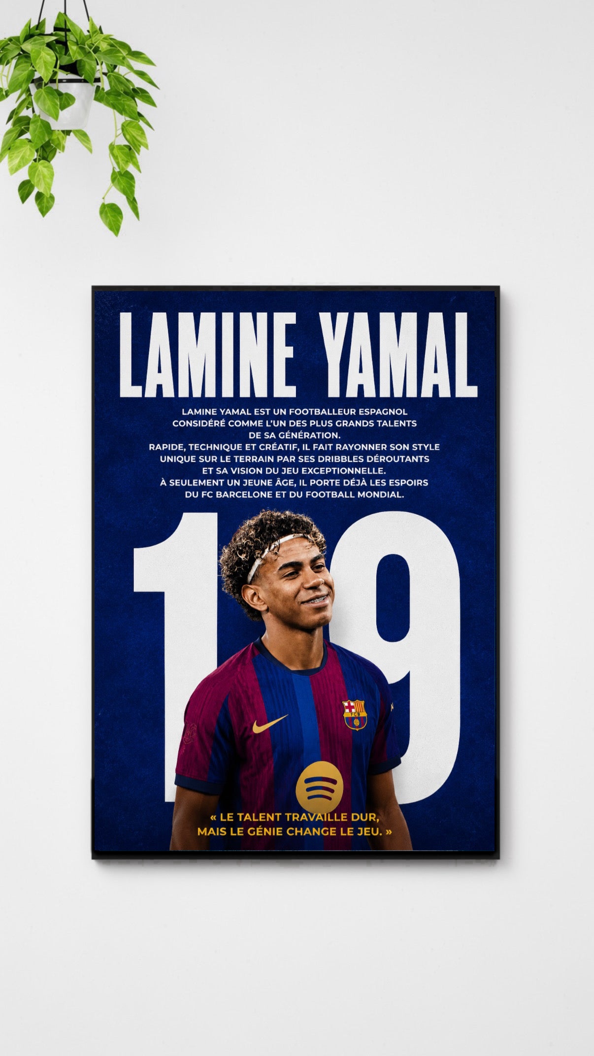 Affiche Foot - L. Yamal