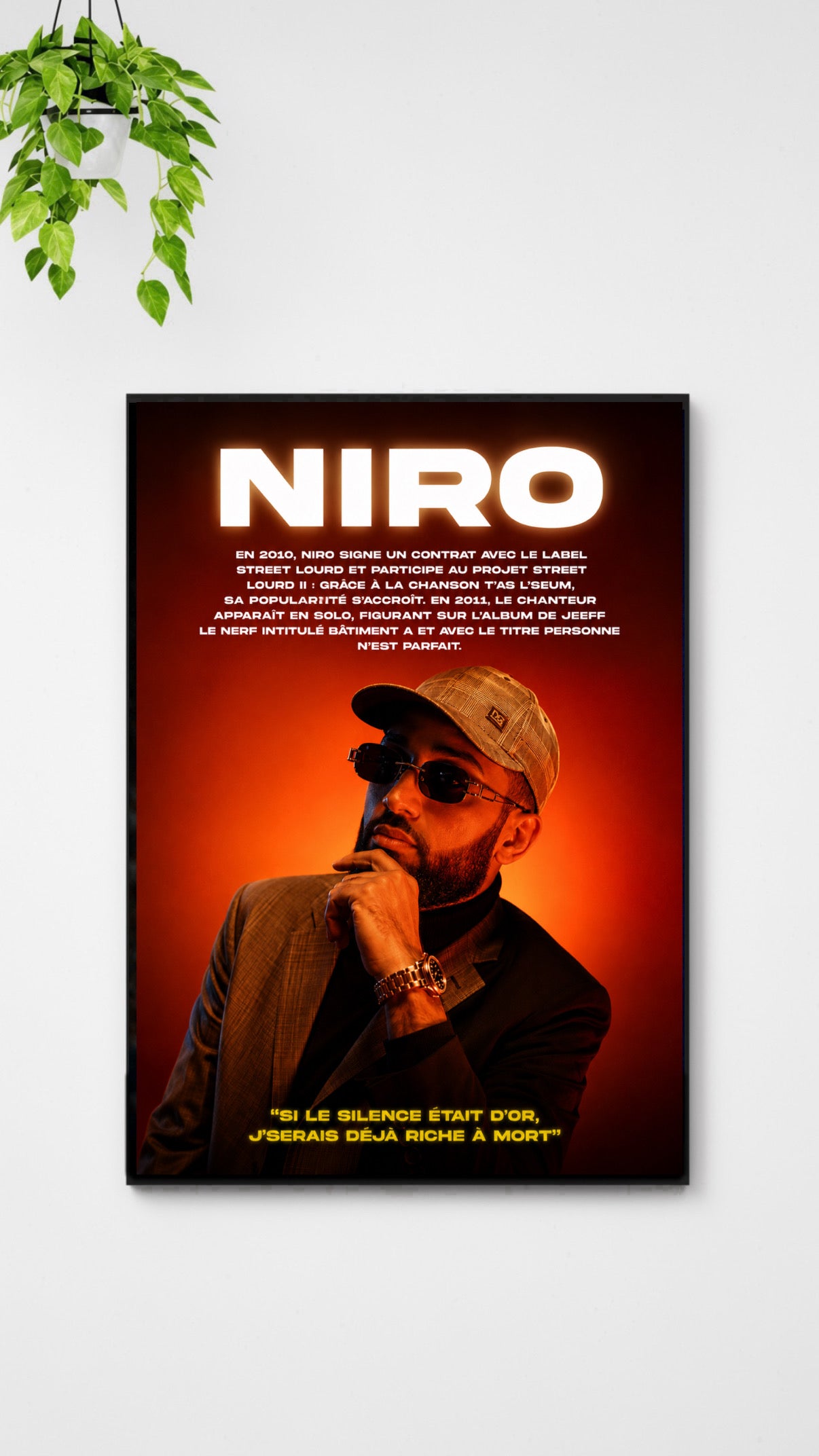 Affiche Rap - Niro