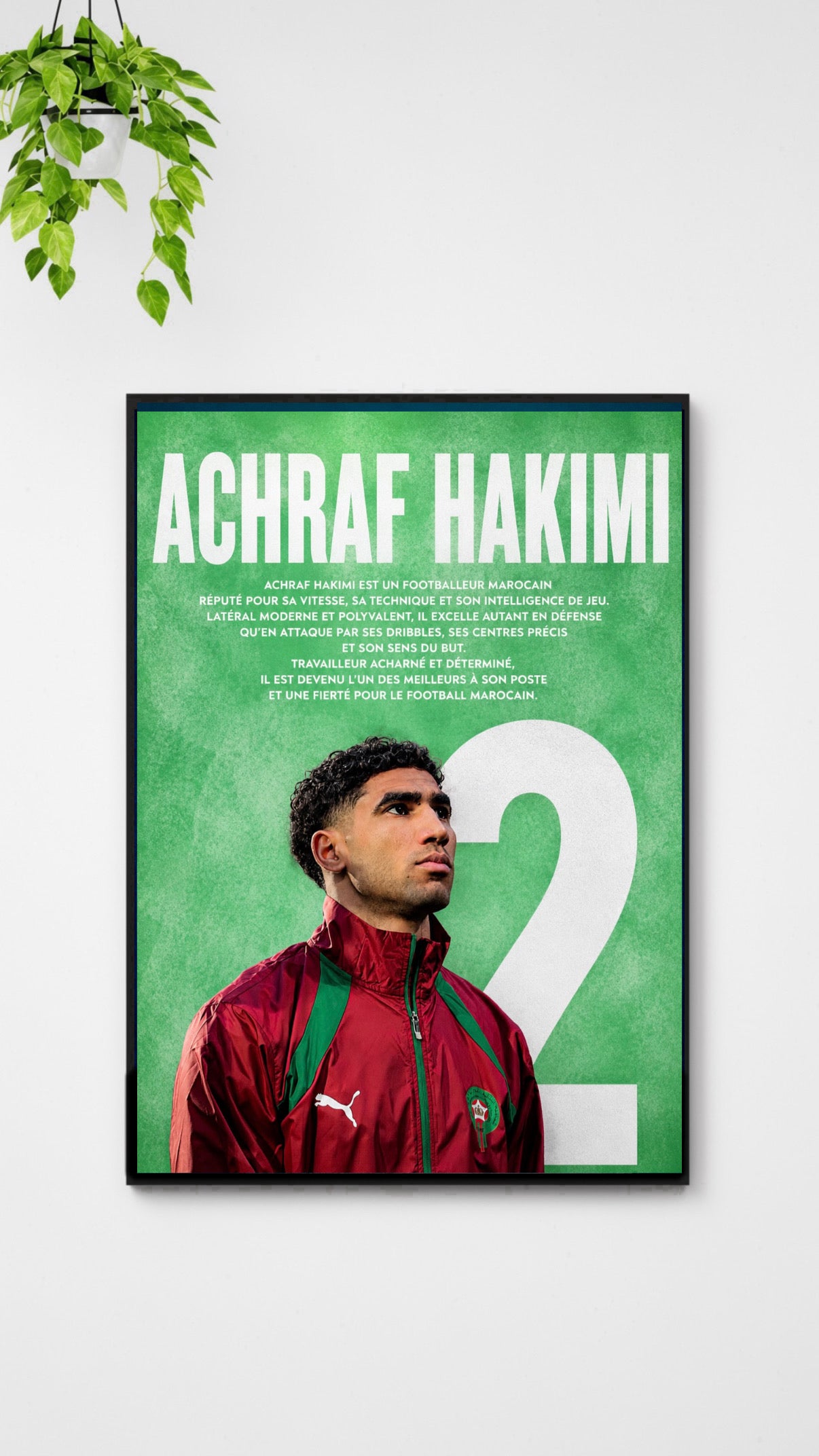 Affiche Foot - A. Hakimi