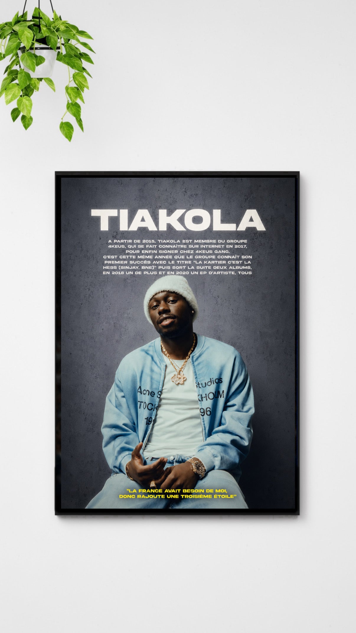 Affiche Rap - Tiakola