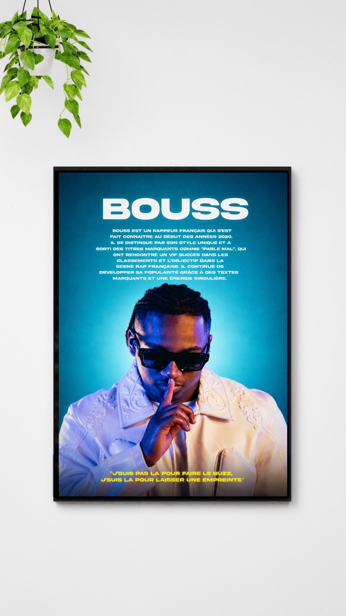 Affiche Rap - Bouss
