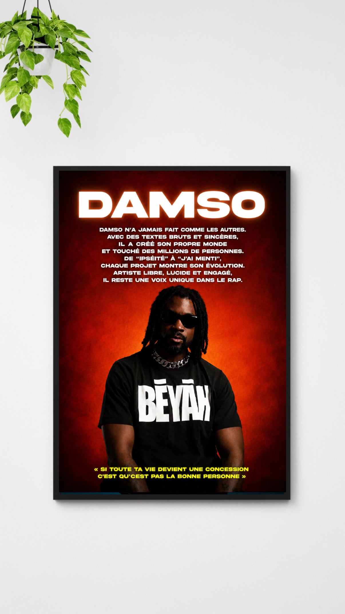 Affiche Rap - Damso