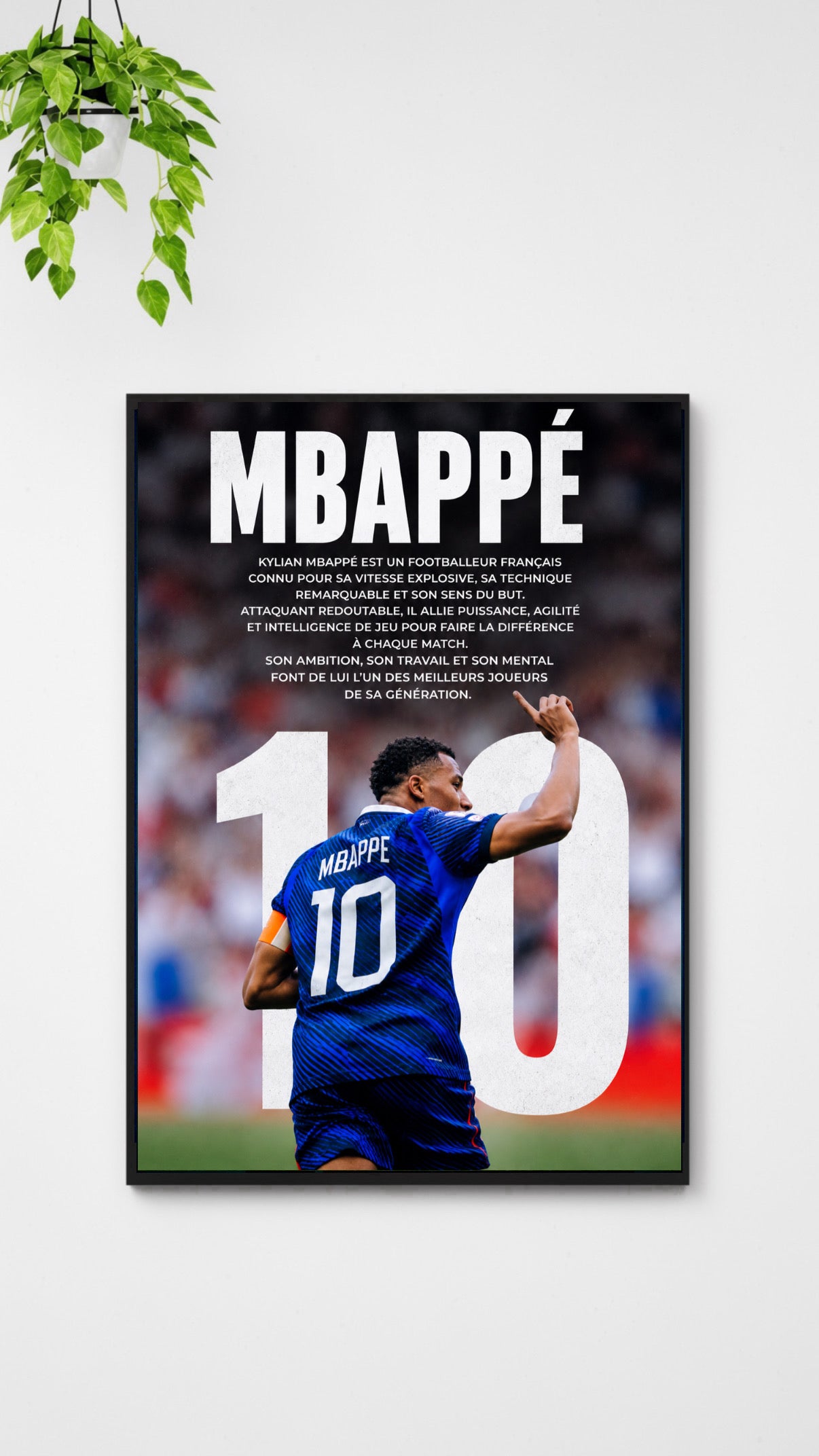 Affiche Foot - K. Mbappé