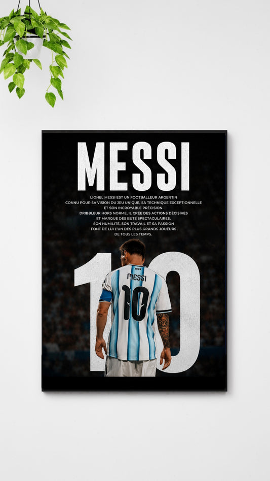 Football Poster - L. Messi