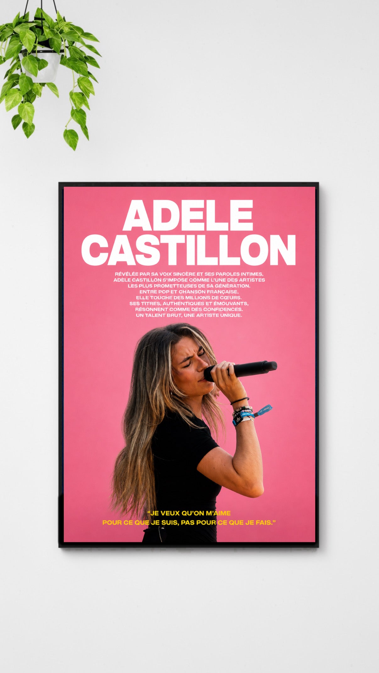 Affiche Rap - Adèle Castillon