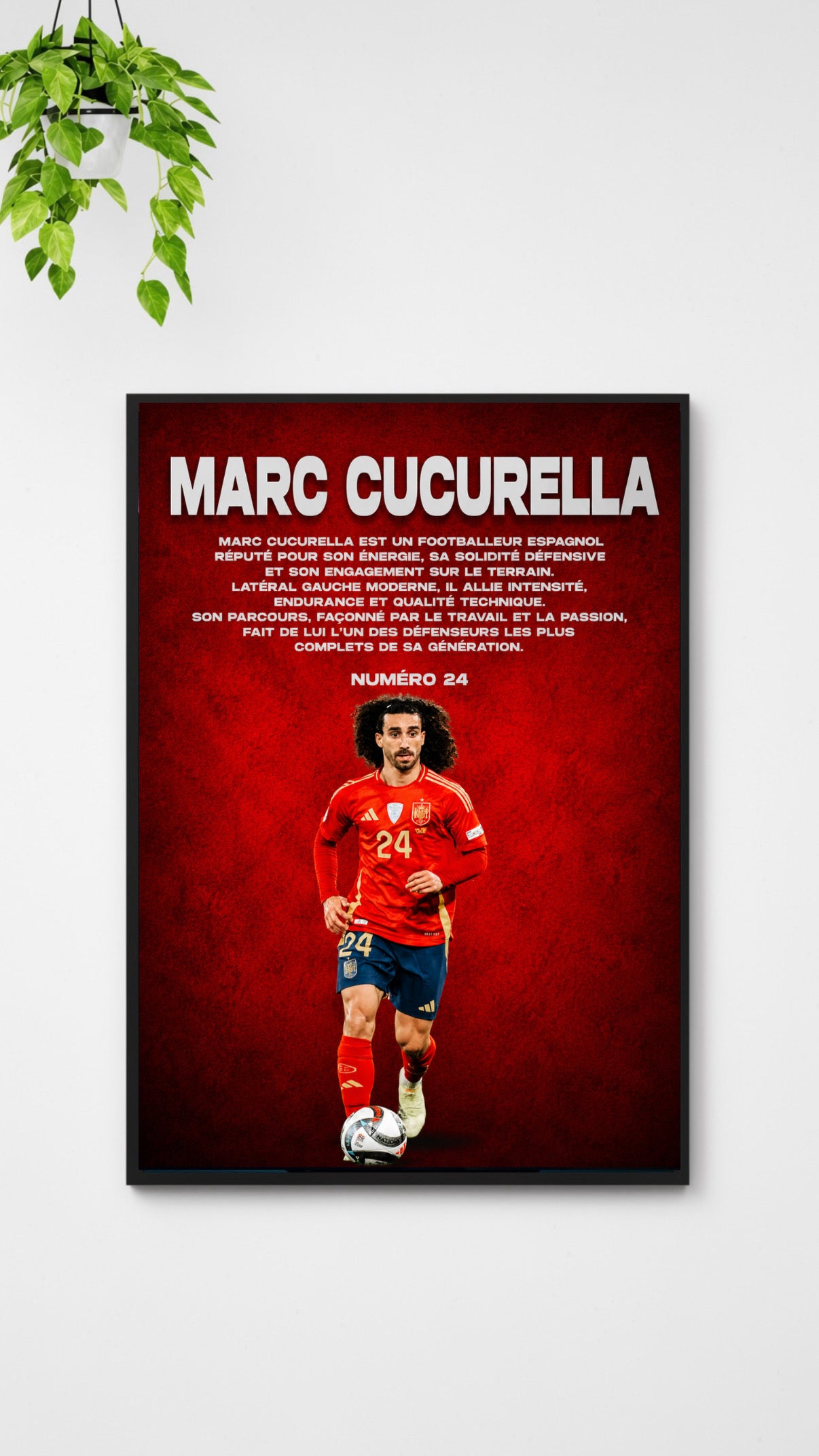 Affiche Foot - M. Cucurella