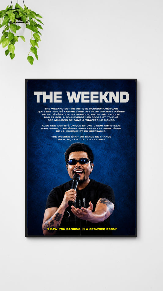 Affiche Rap - The Weekdn