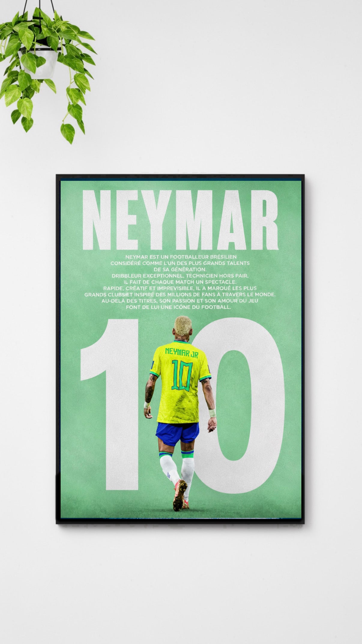 Affiche Foot - J. Neymar
