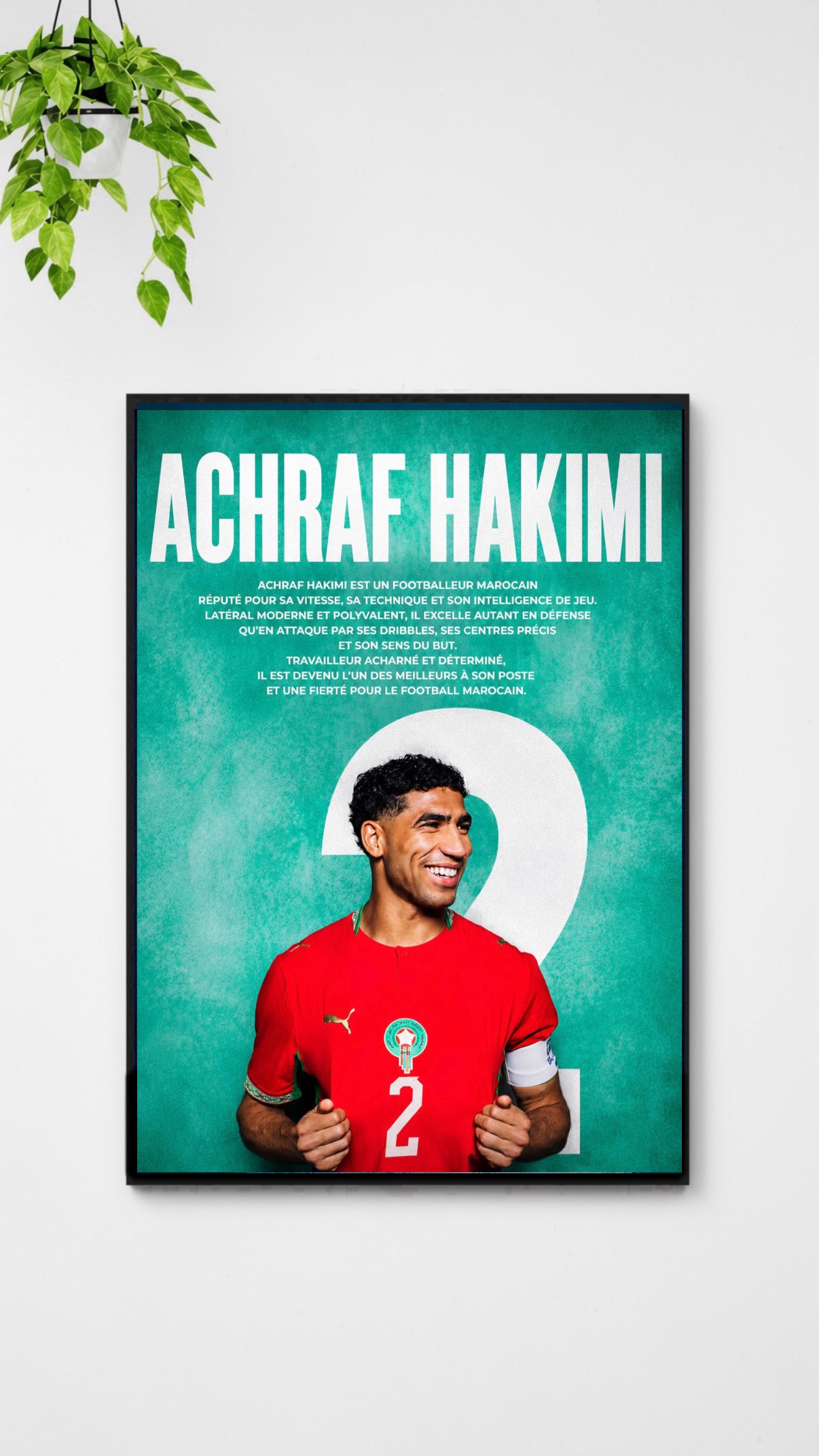 Affiche Foot - A. Hakimi