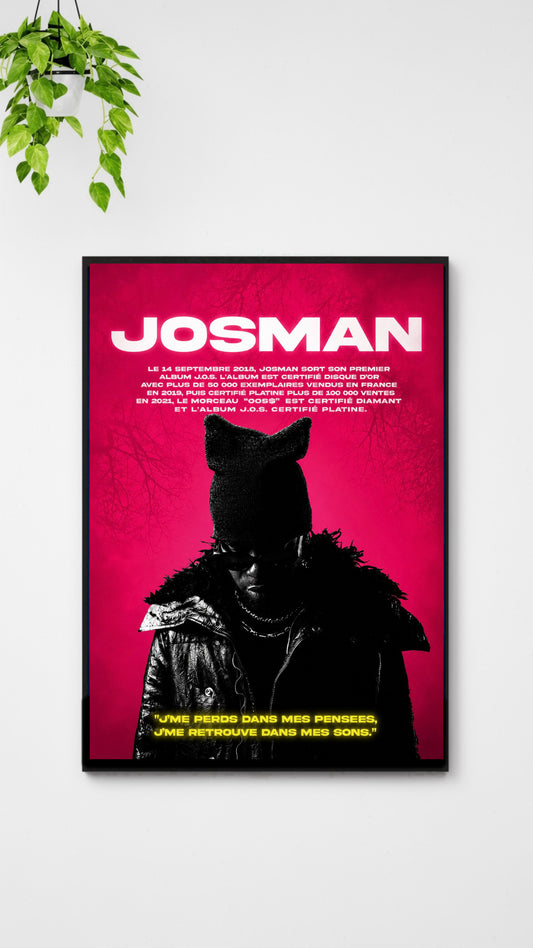 Affiche Rap - Josman