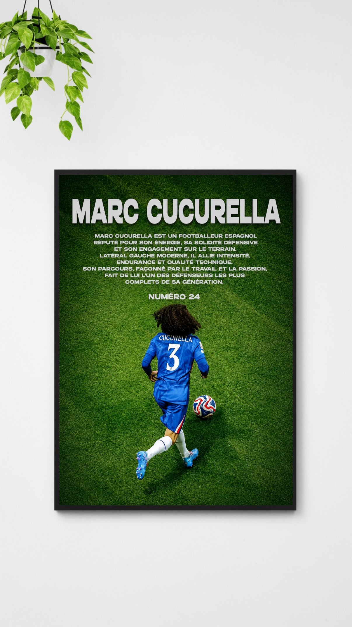 Affiche Foot - M. Cucurella