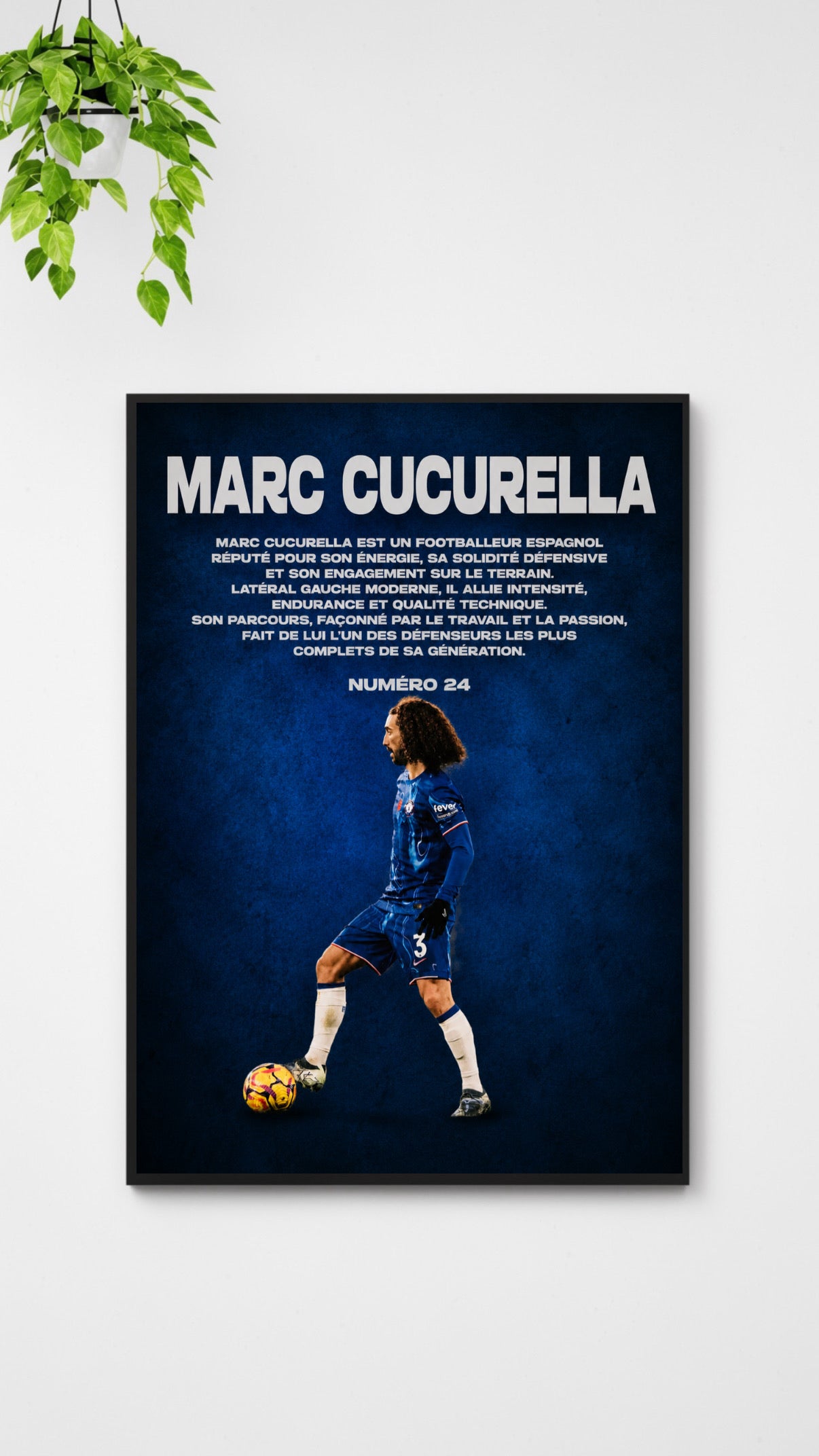 Affiche Foot - M. Cucurella