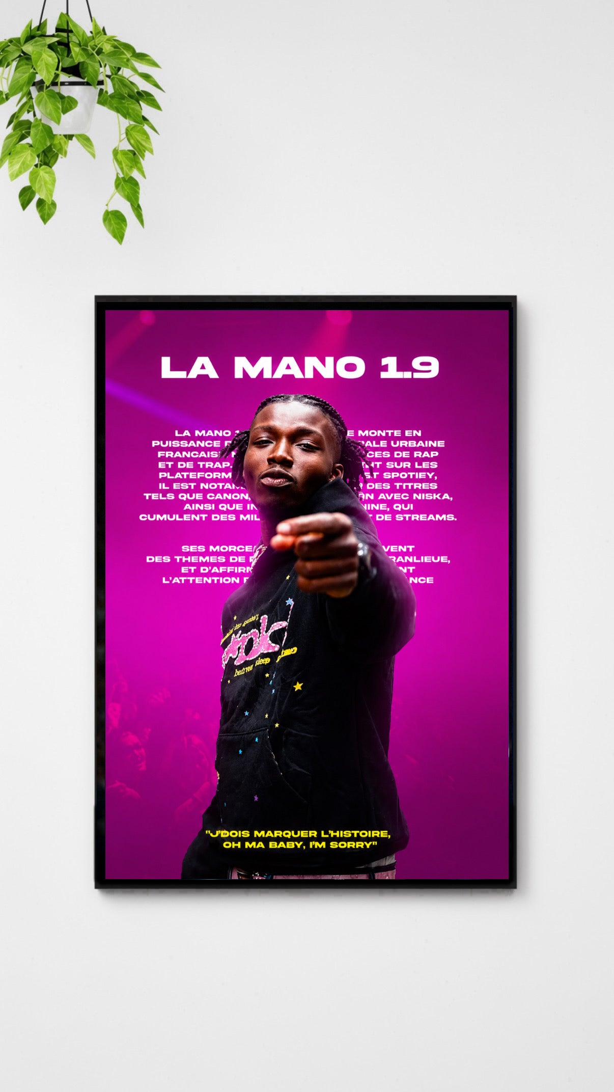 Affiche Rap - La MANO 1.4