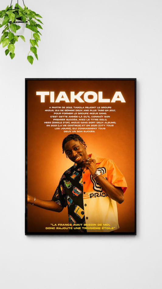 Affiche Rap - Tiakola