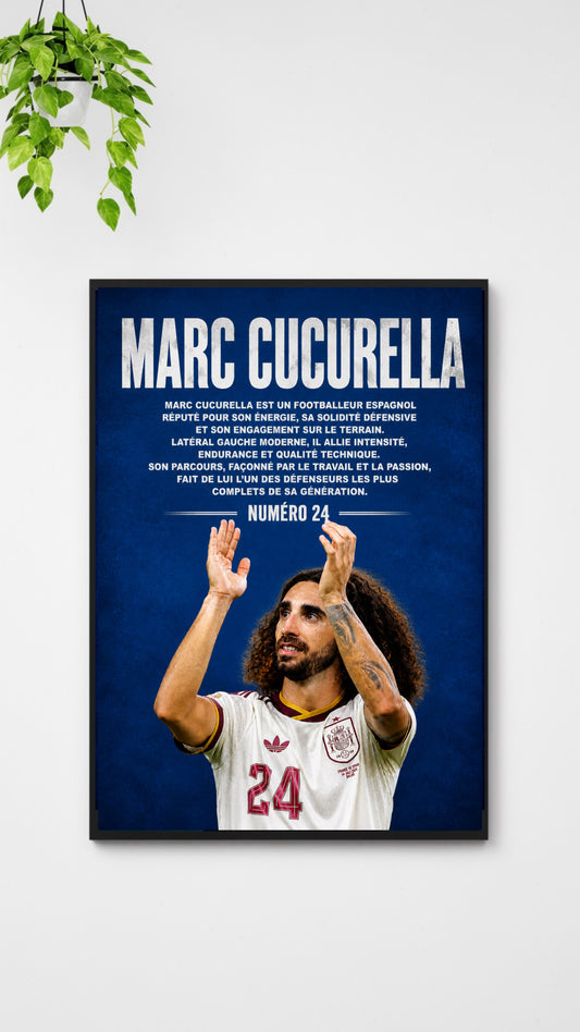 Affiche Foot - M. Cucurella