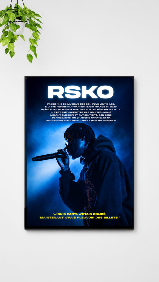 Affiche Rap - Rsko