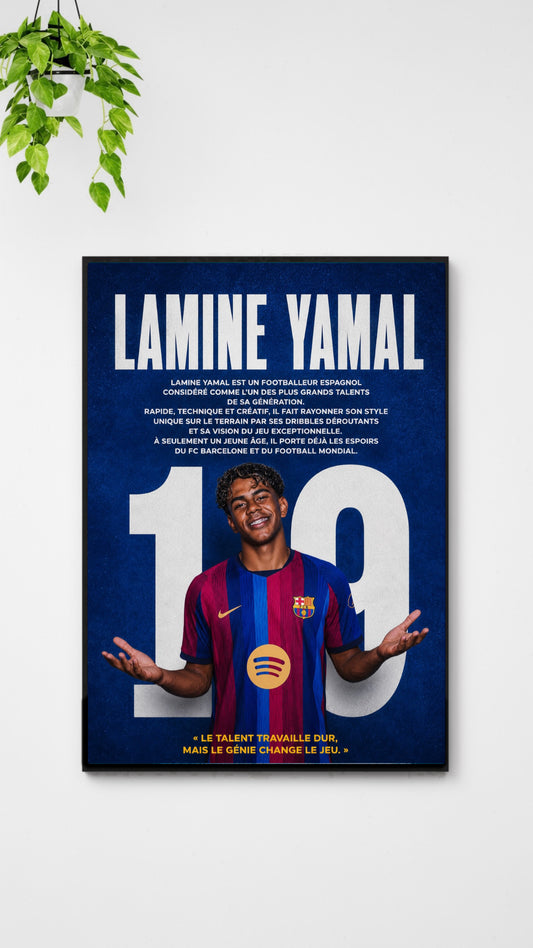 Affiche Foot - L. Yamal