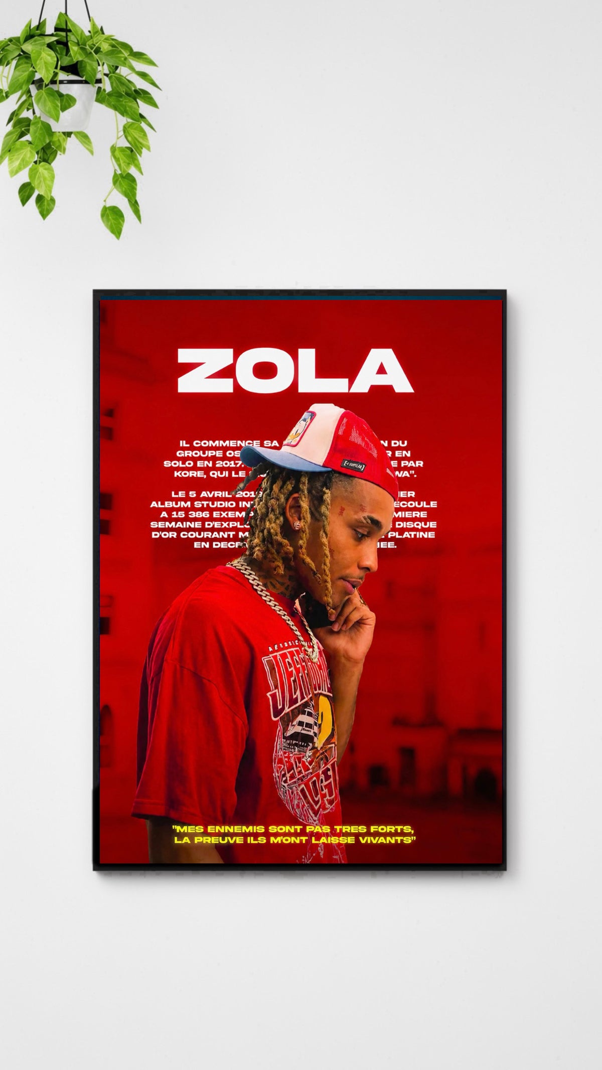Affiche Rap - Zola