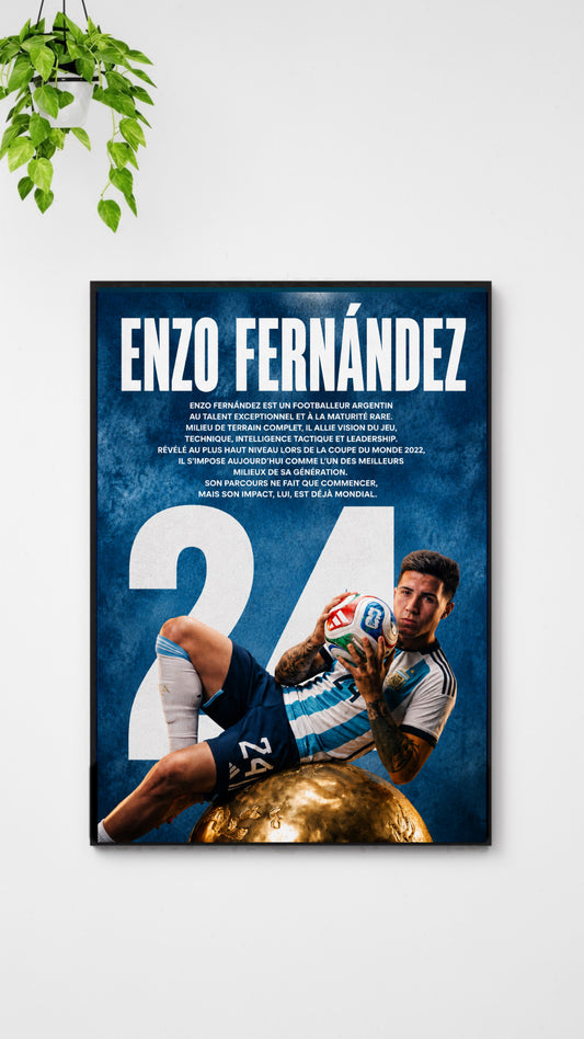 Affiche Foot - E. Fernandez