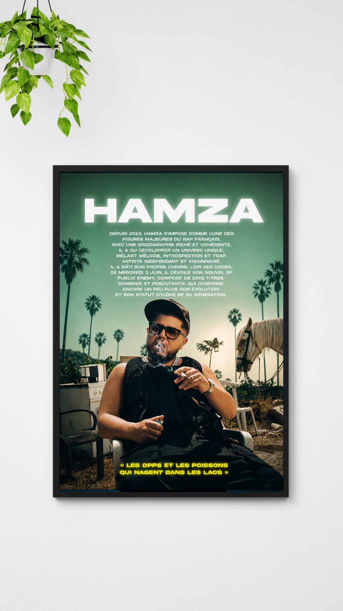 Affiche Rap - Hamza