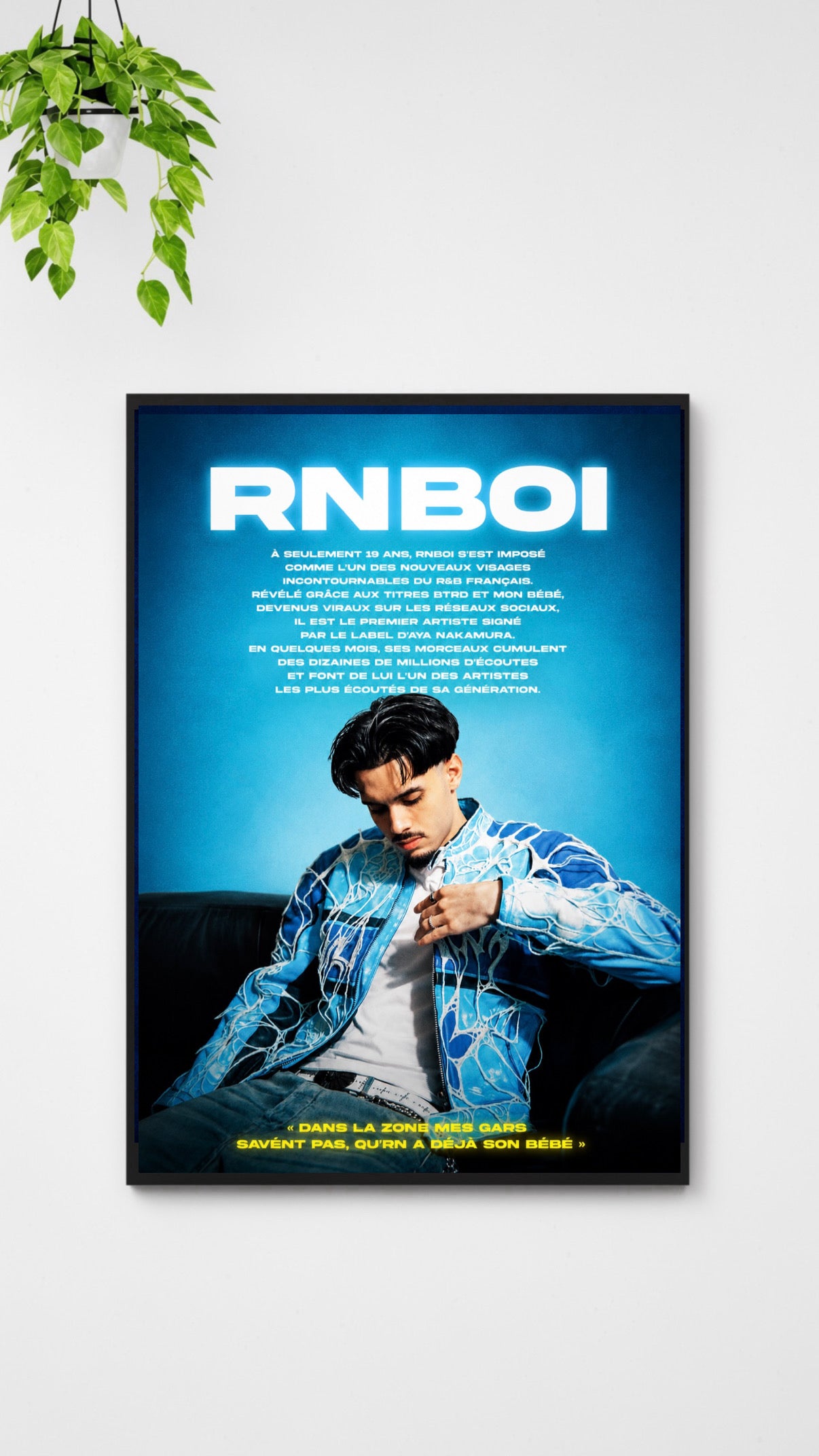 Affiche Rap - Rnboi