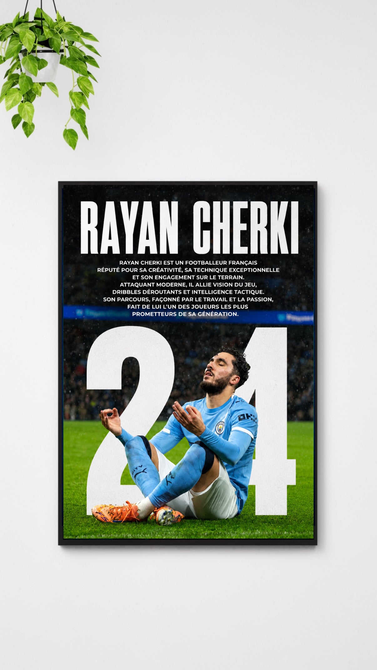 Affiche Foot - R. Cherki