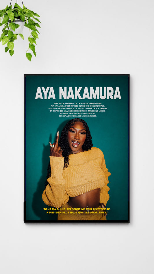 Affiche Rap - Aya Nakamura