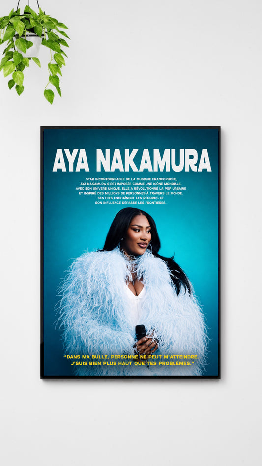 Affiche Rap - Aya Nakamura