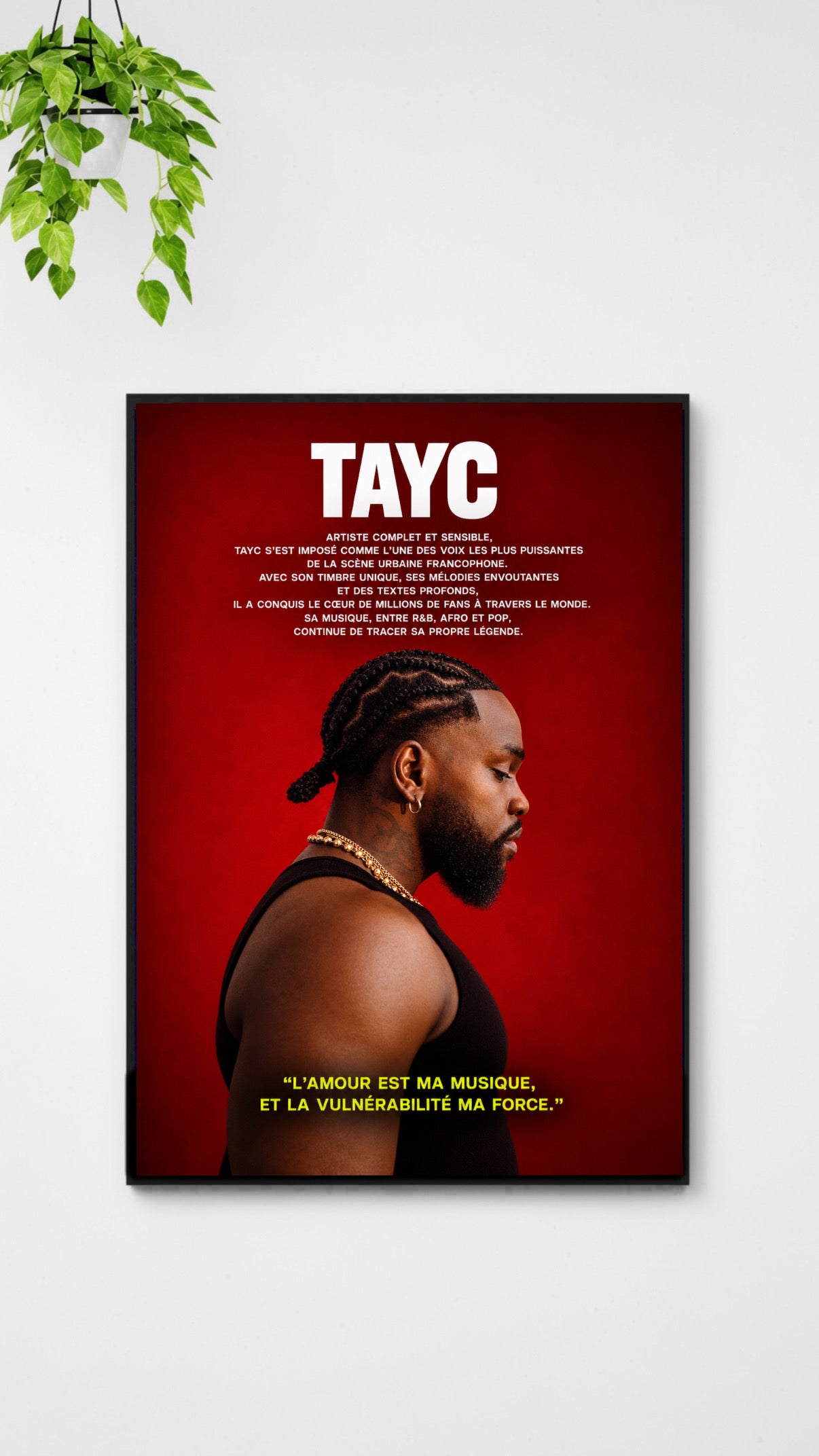 Affiche Rap - Tayc