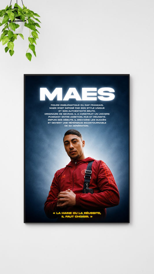 Affiche Rap - Maes