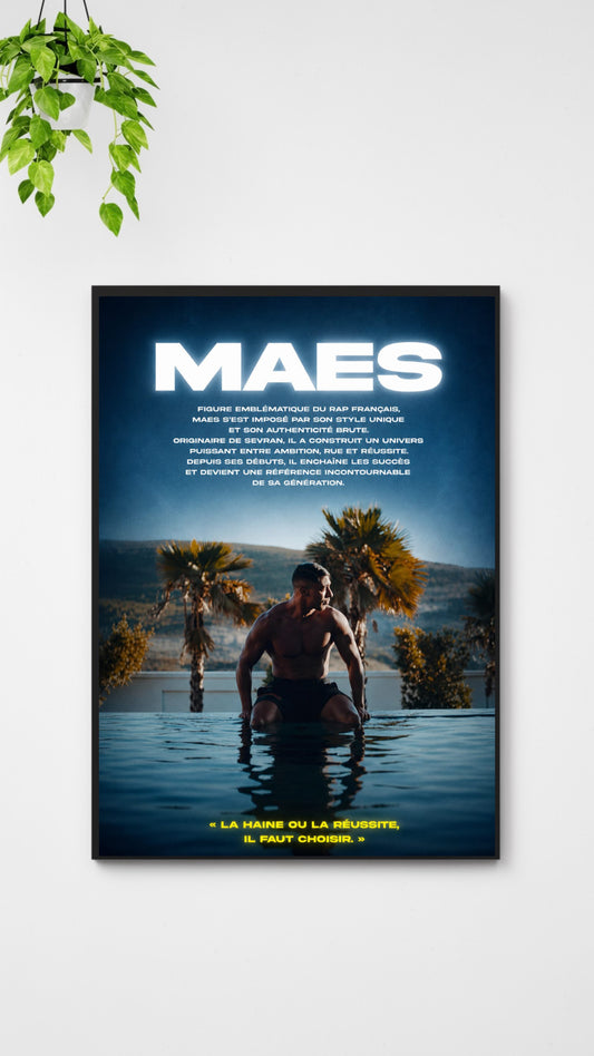 Affiche Rap - Maes