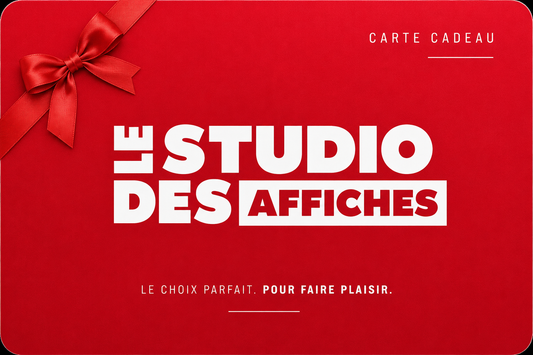 Carte- cadeau Le studio des Affiches